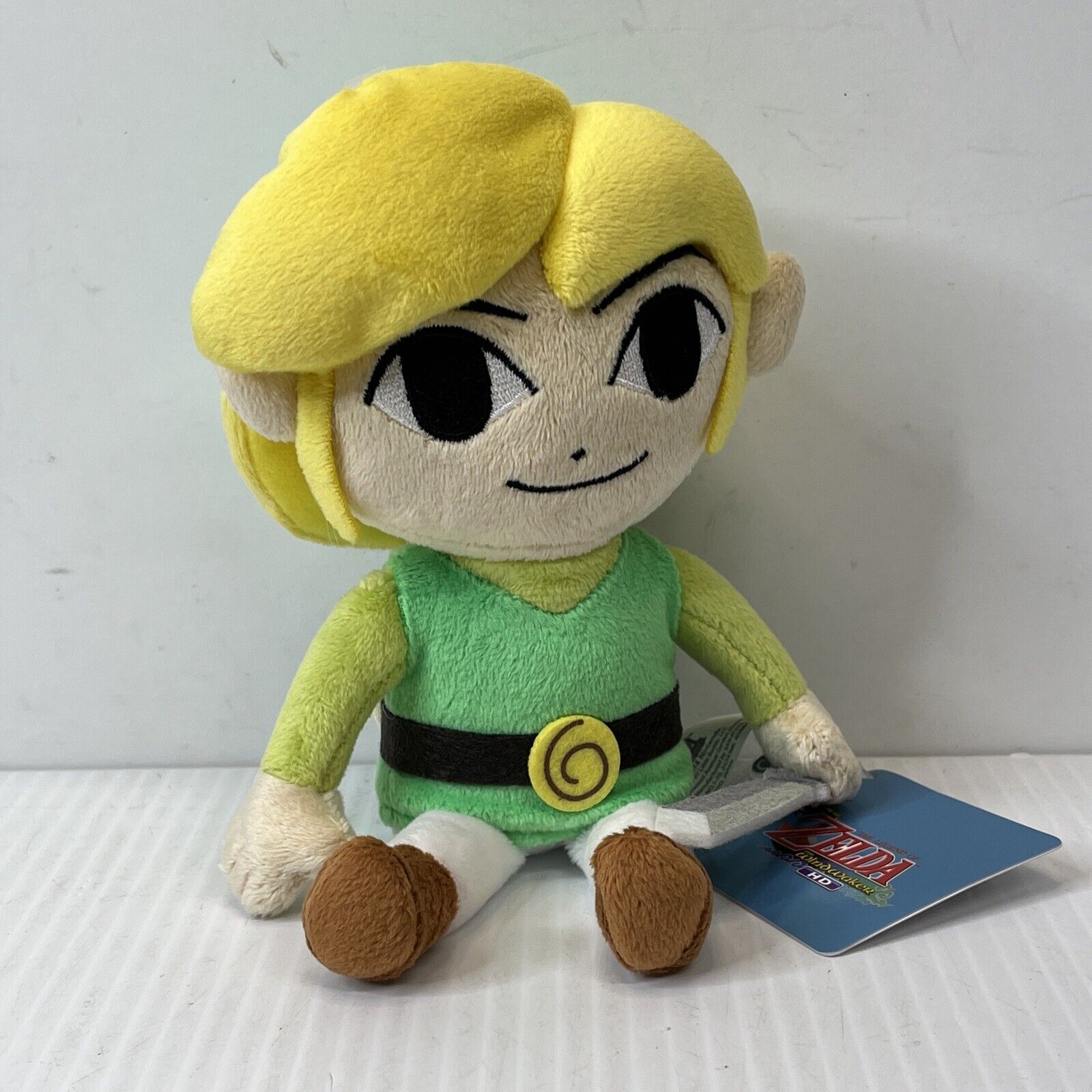 New Link THE LEGEND OF ZELDA 7 inch Plush (Official San-Ei) 1367 The Wind Waker