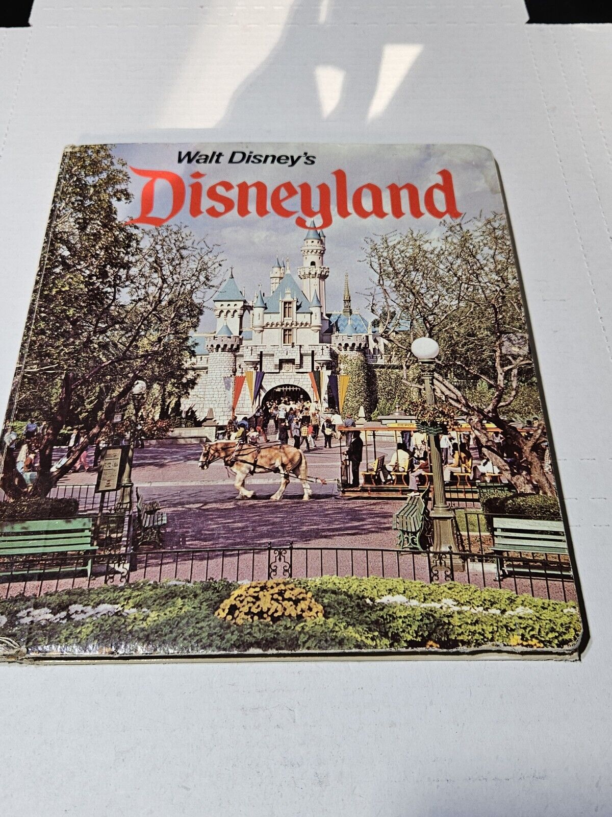 Vintage 1969 Disneyland Walt Disney Hardcover Souvenir Book by Martin A. Sklar