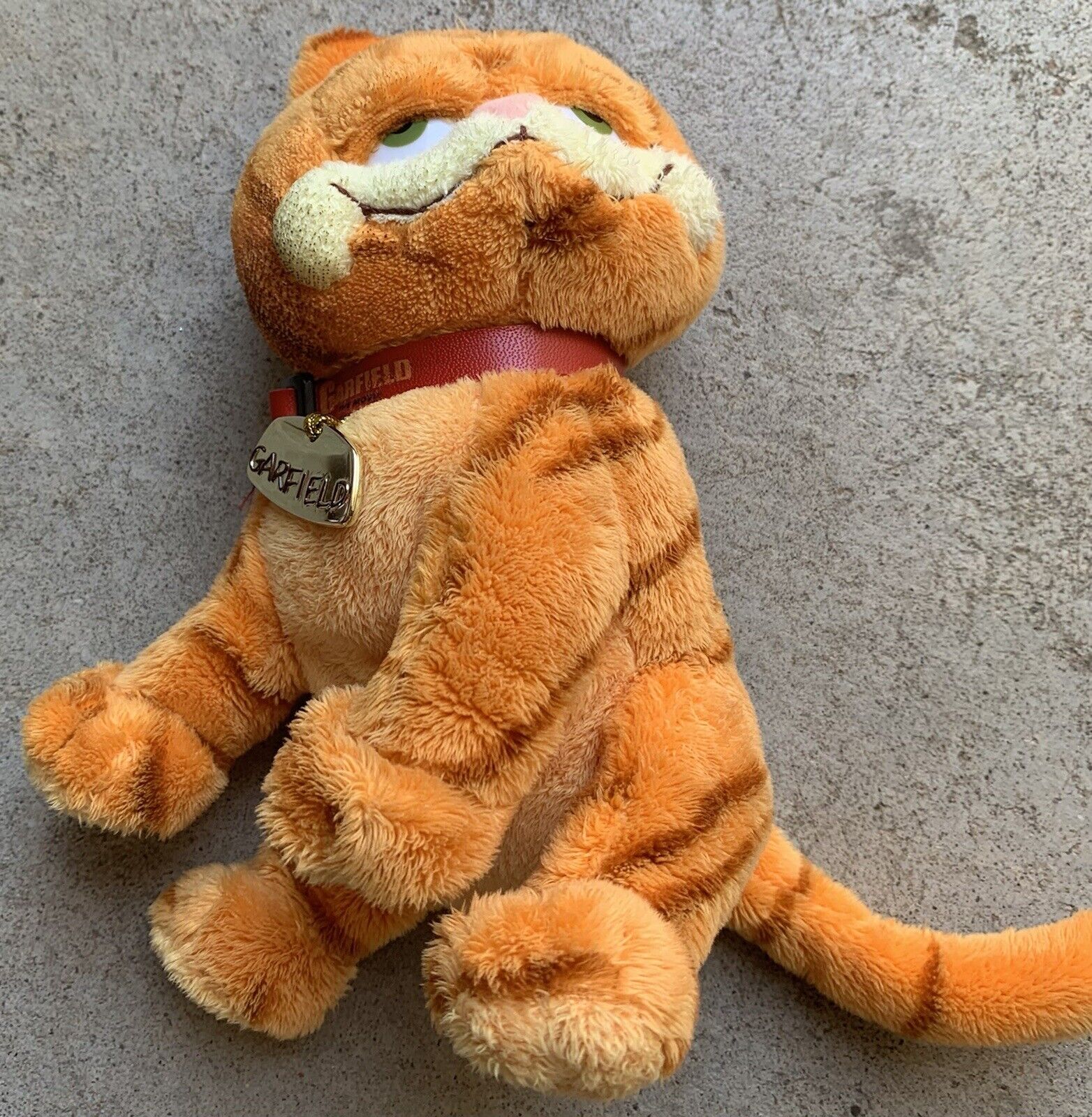 Ty Brand Garfield Cat Plush Toy Figure. Good conditioned 