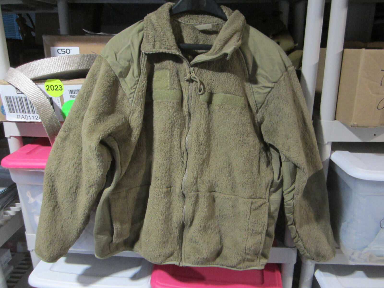 Peckham Tactical Men's Gen III Polartec Fleece Jacket Medium Regular Tan