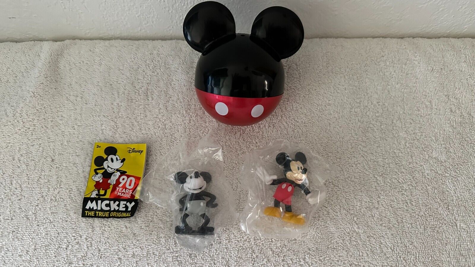 DISNEY MICKEY THE TRUE ORIGINAL 90 YEARS OF MAGIC MICKEY MOUSE FIGURES