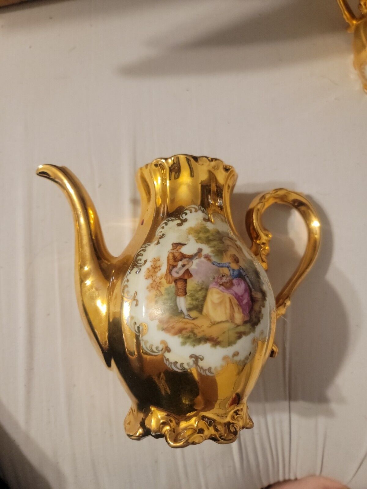 Vintage Hanvel Bavaria Gold Tea Set