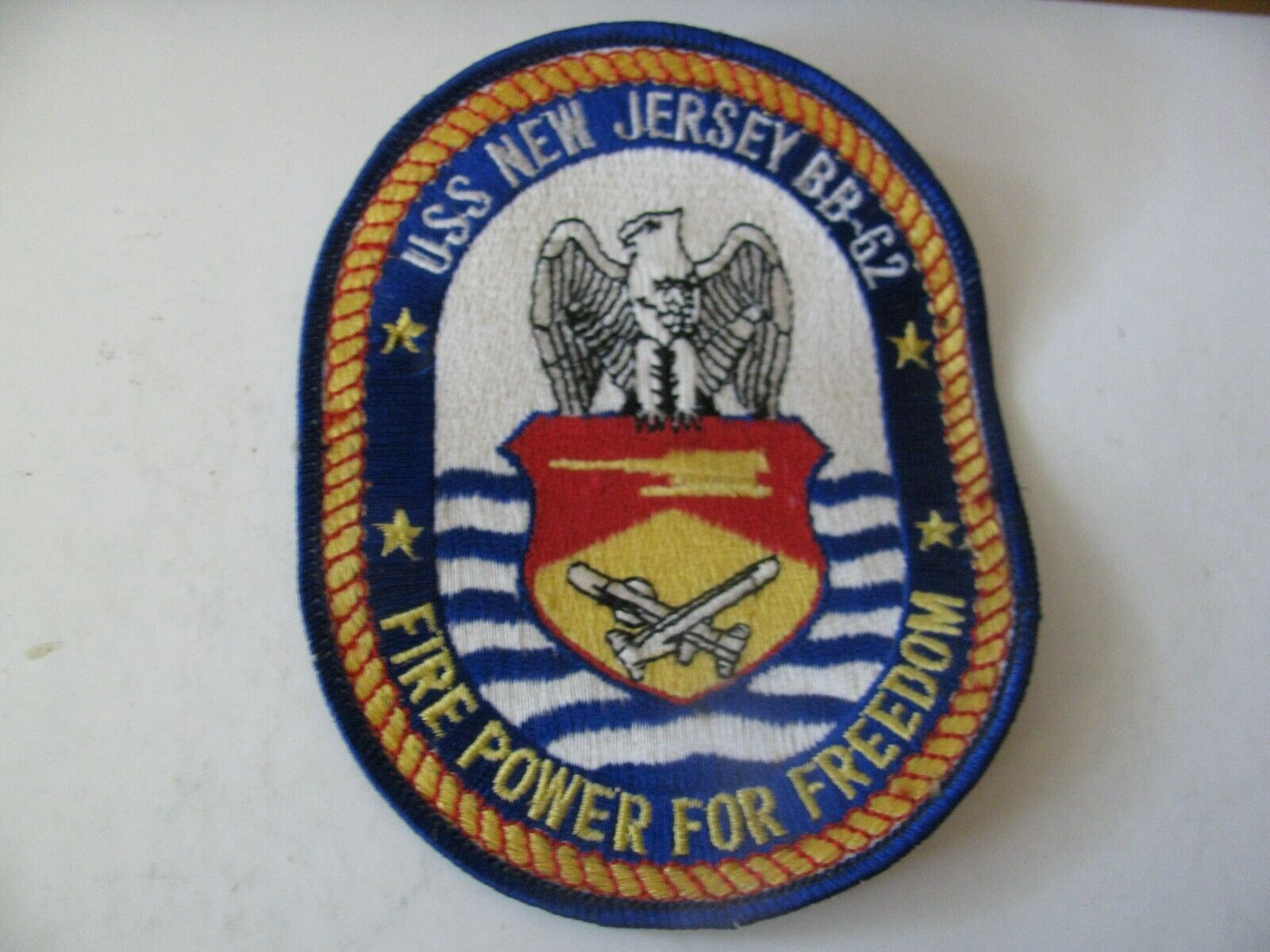 1980 \'S USS NEW JERSEY BB 62 ORIGINAL  3.75\