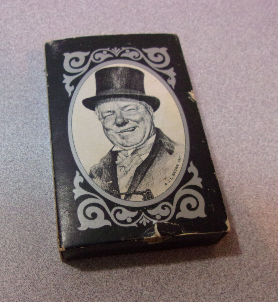 Vintage WC Fields Playing Card Set \'70s Novelty / Full Deck