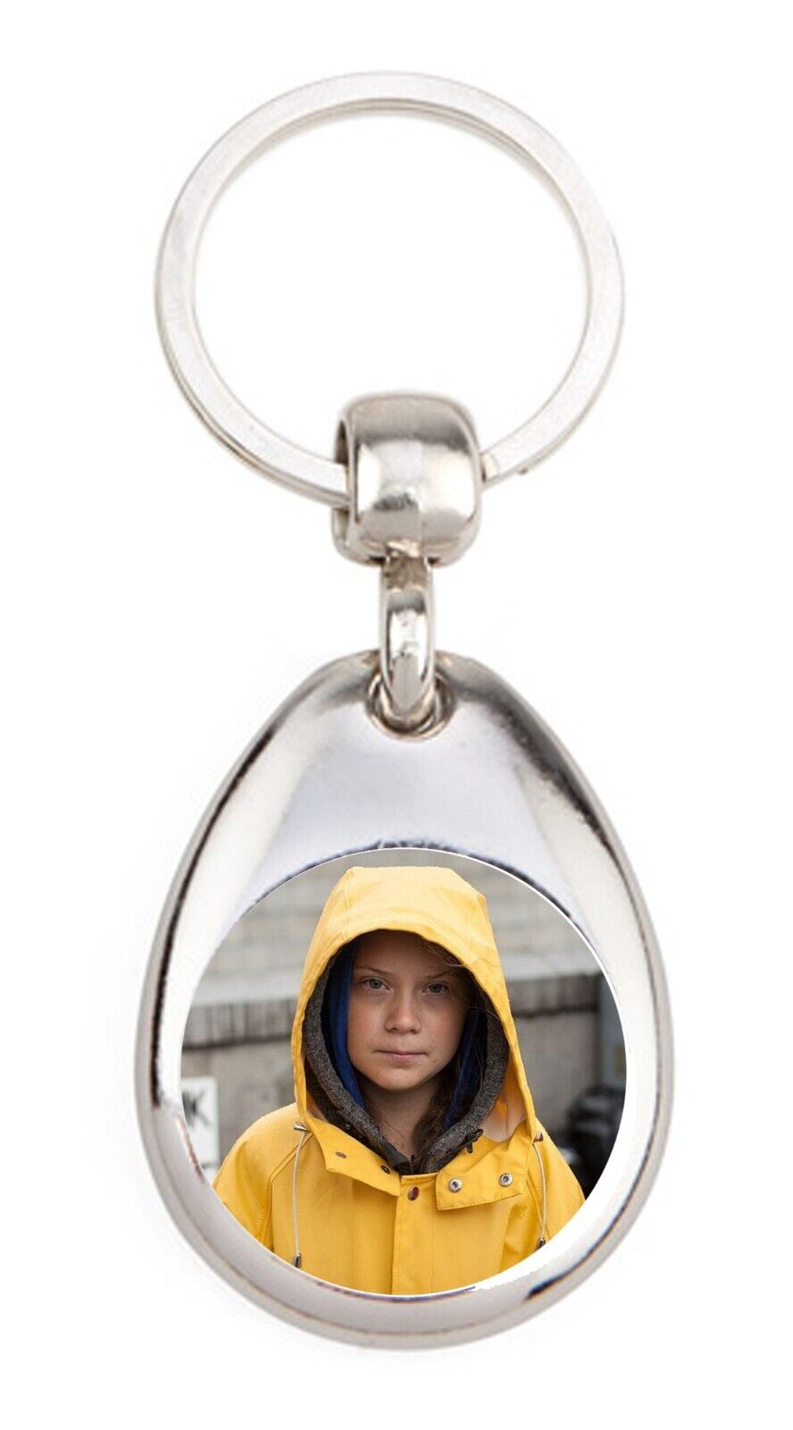 Greta Thunberg Metal Key Door