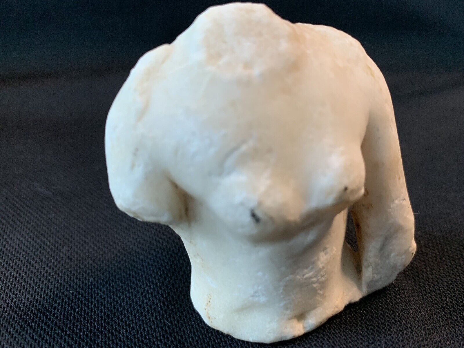 EXTREMELY RARE Ancient Greek Roman Marble Female Torso Bust Statue