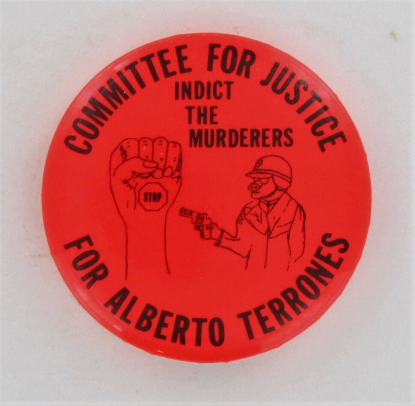 Alberto Terrones 1974 Chicano Riots San Francisco MAYO Brown Berets La Raza P925