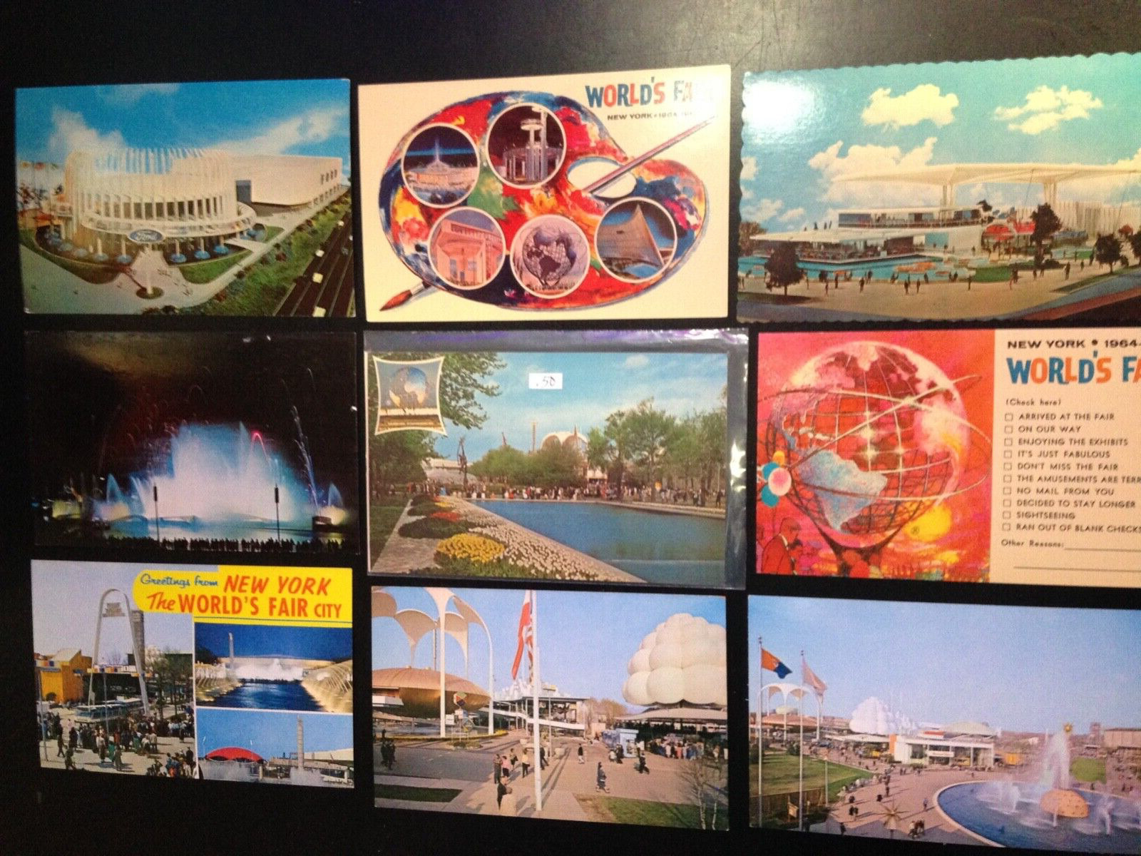 40+ Postcard lot, World Fairs, set 18. Nice
