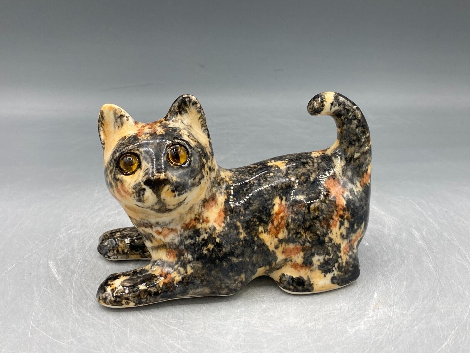 New Winstanley Cat Size 1 Glass eyes Signed .