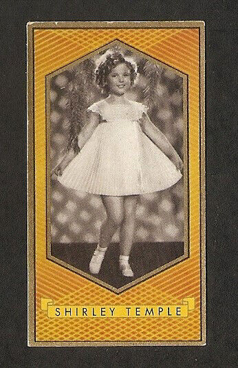 SHIRLEY TEMPLE  CARD VINTAGE 1930s PHOTO EDITION ROSS..