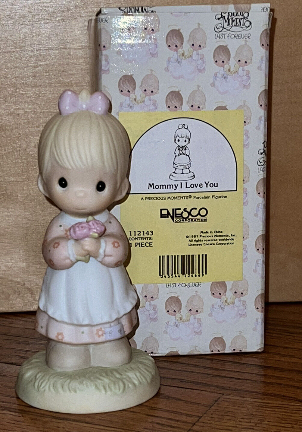Buy 2 Get 1 Free Precious Moments-“Mommy I Love You” Figurine 112143
