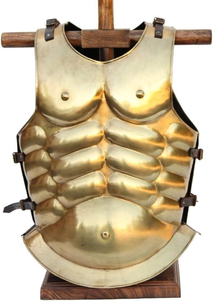 Medieval Lael\'s Roman Gladiatorial Brass Cuirass-Iconic Armor for Reenactors