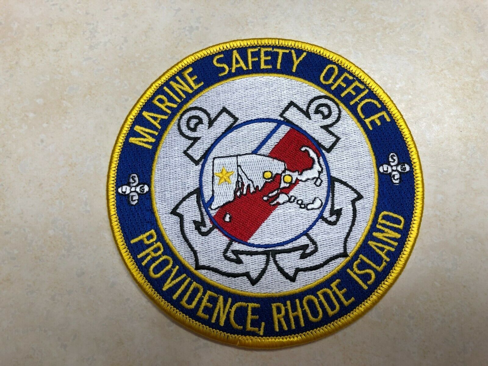 US Coast Guard Marine Safety Office Providence Rhode Island Patch