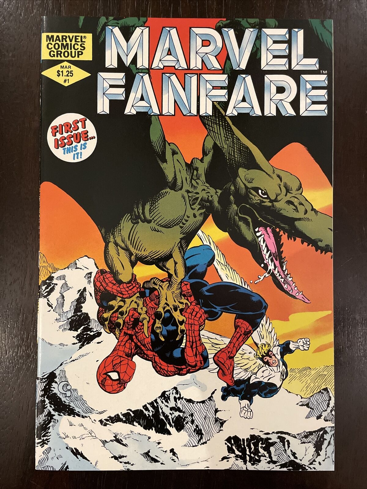 MARVEL FANFARE #1 and #12 (1982) Near Mint 