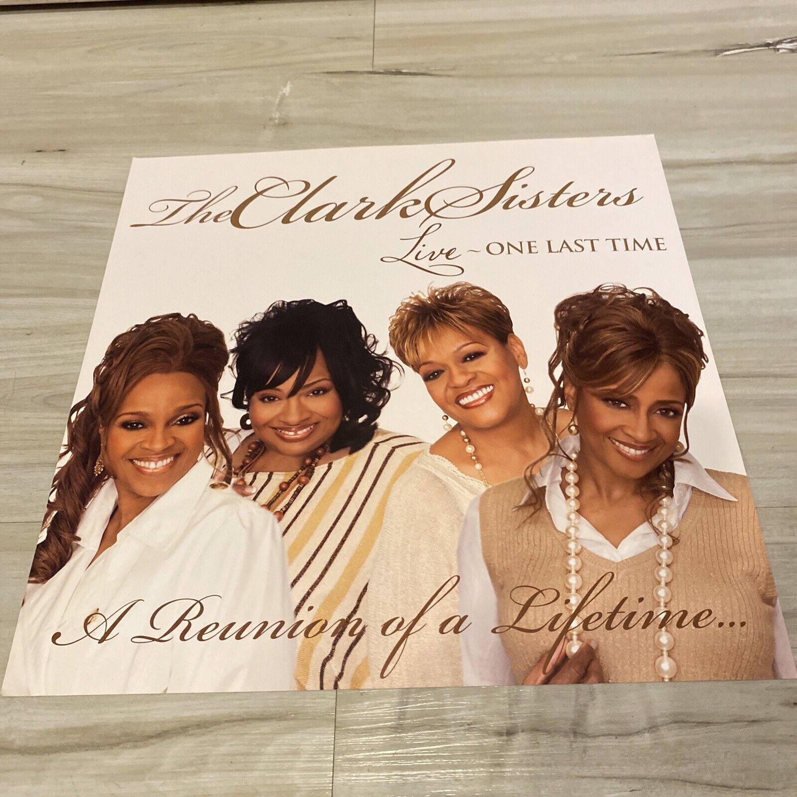 The Clark Sisters Reunion Of A Lifetime 12x12, Album Flat Poster Gospel
