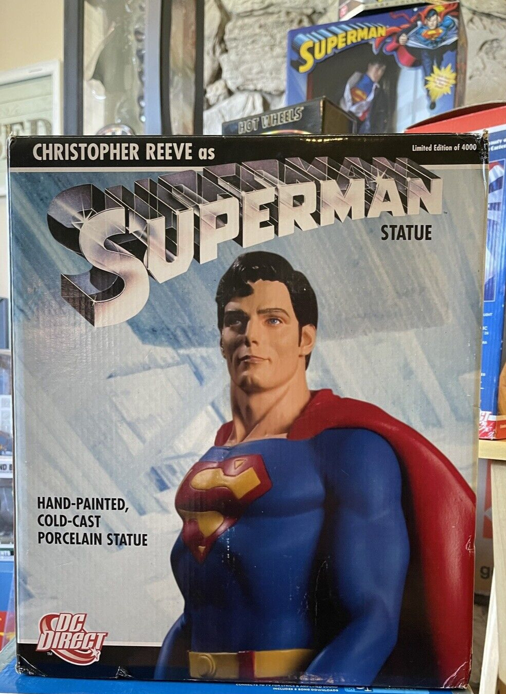 DC Direct Superman Christopher Reeve Sculpted by Karen Palinko Limited Ed.