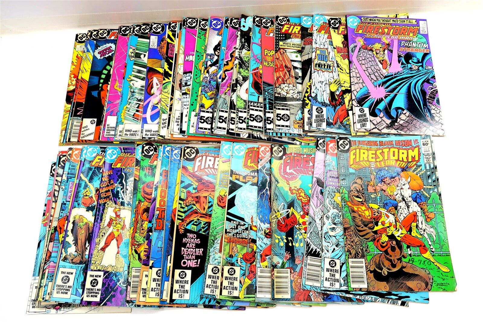 FIRESTORM THE NUCLEAR MAN DC Comic Books Huge Lot 2-66 Run Minus 39 and 59 
