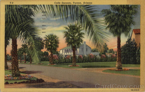1953 Tucson,AZ Calle Encanto Pima County Arizona Lollesgard Specialty Co.