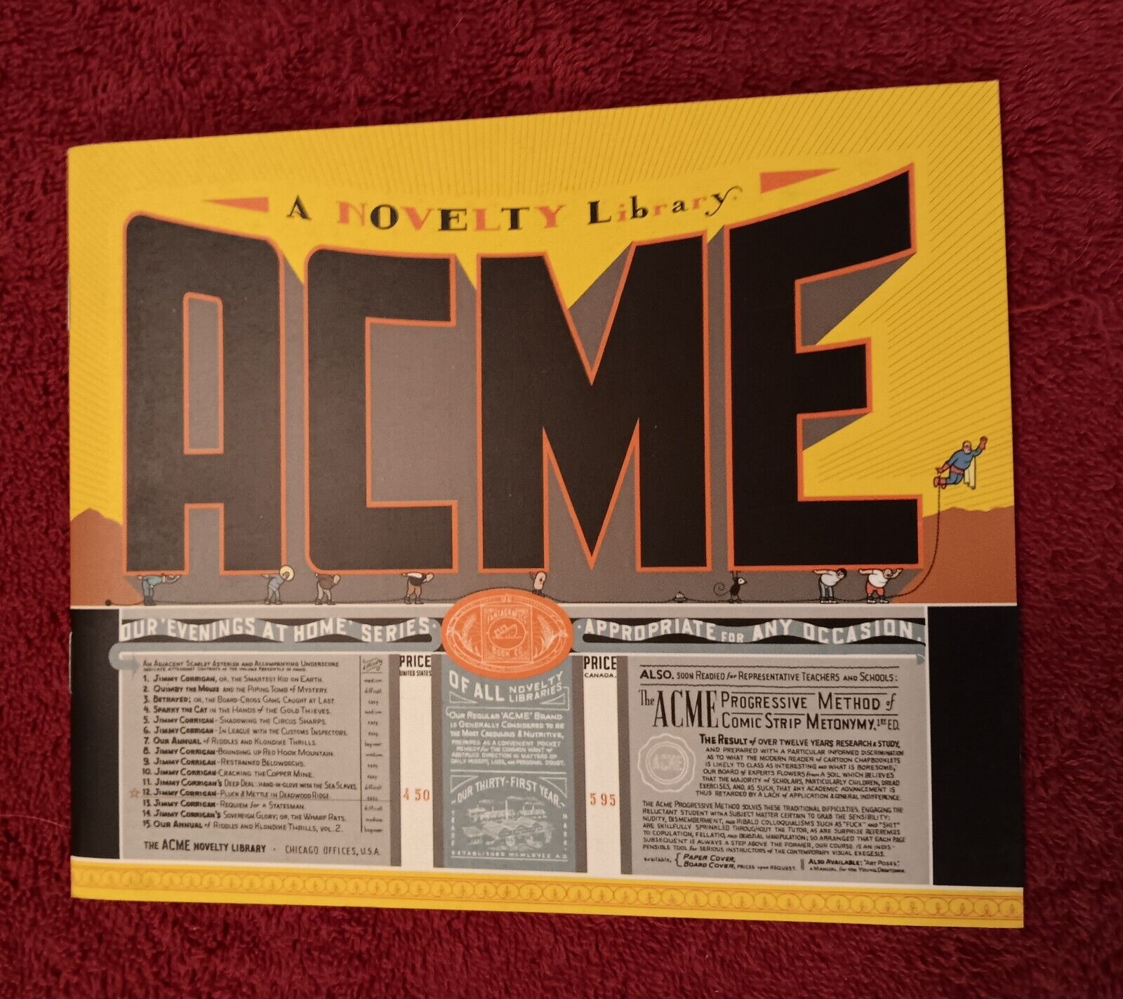 The ACME Novelty Library - vol.11 issue12 - TPB 1999 Jimmy Corrigan