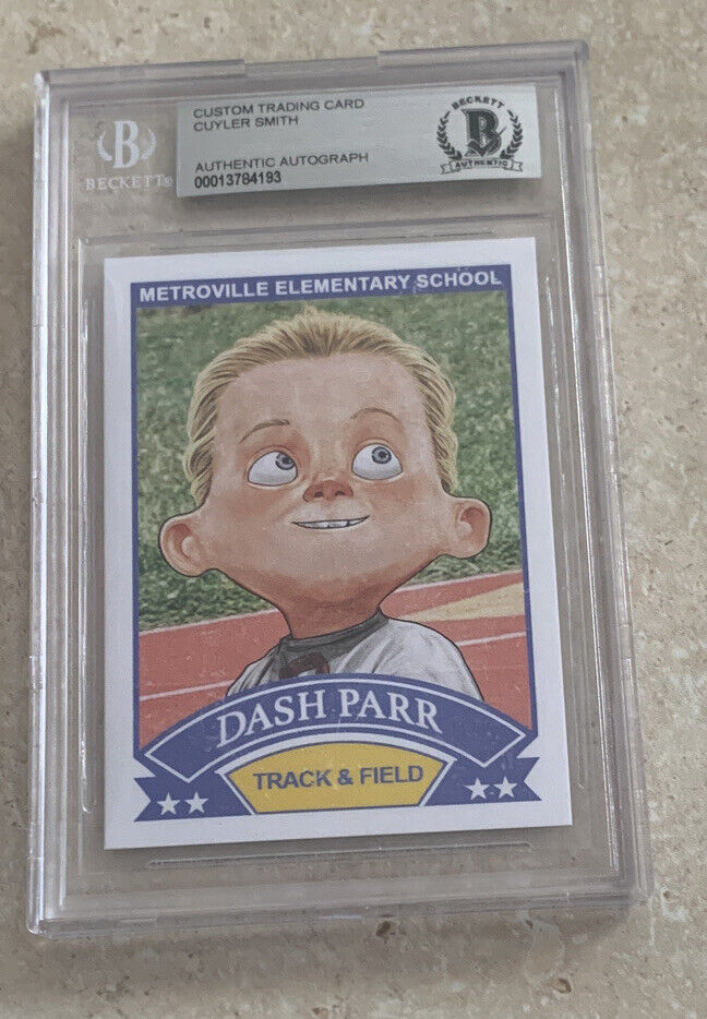 INCREDIBLES THE MOVIE DISNEY DASH PARR #165 CUYLER SMITH RARE */90 NM+ AUTHENTIC
