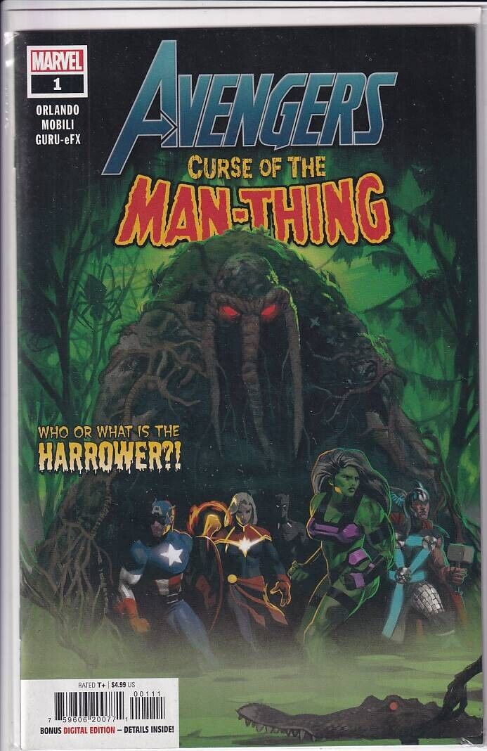 42133: Marvel Comics AVENGERS: CURSE OF THE MAN-THING #1 NM- Grade