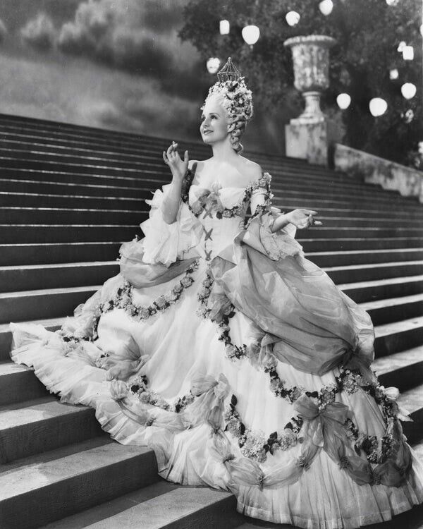 Norma Shearer Marie Antoinette 1938 Breathtaking Ballgown Portrait 8x10 Photo