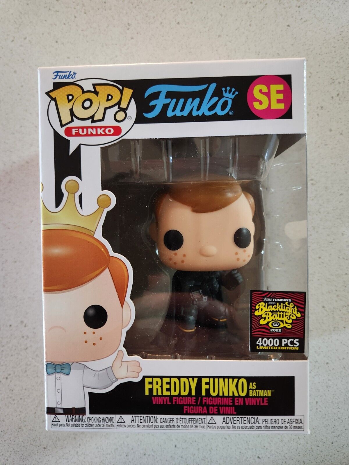 Funko POP Freddy Funko As Batman LE 4000 PCS Funko Fundays Box SDCC 2022 #SE
