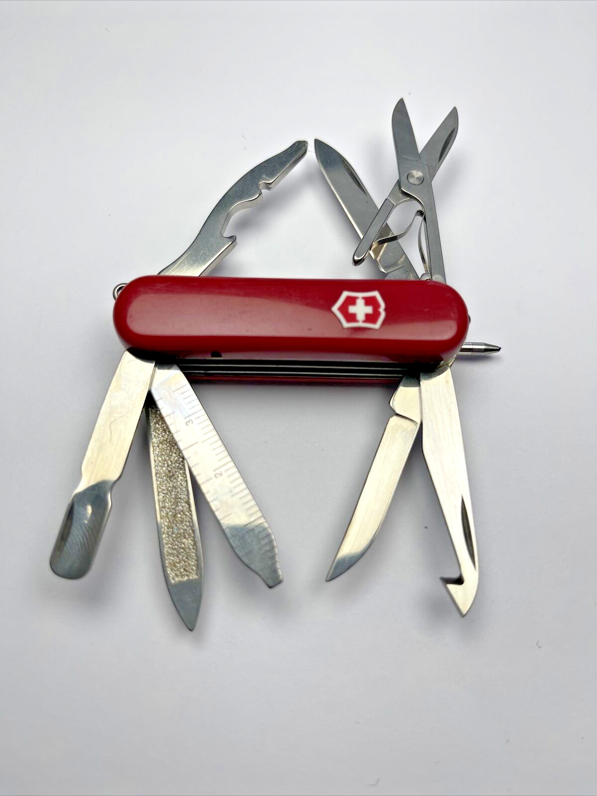 Victorinox Midnite Mini Champ Red Small Pocket Knife Switzerland Excellent