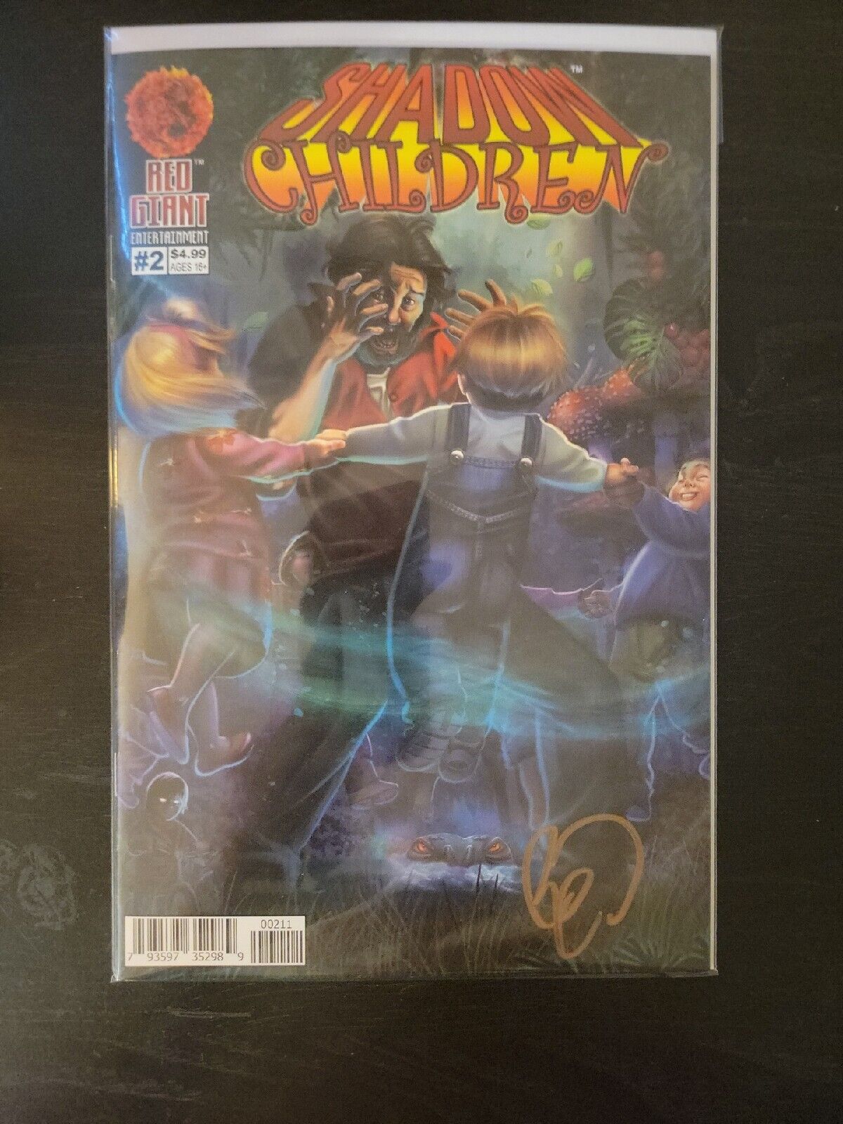 Shadow Children #2 Comic Book 2021 - Red Giant COA Included Benny Powell