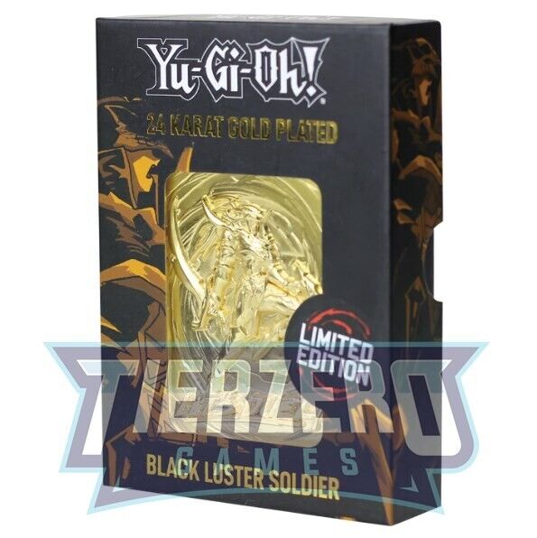 Yugioh Black Luster Soldier Limited Edition Gold Card