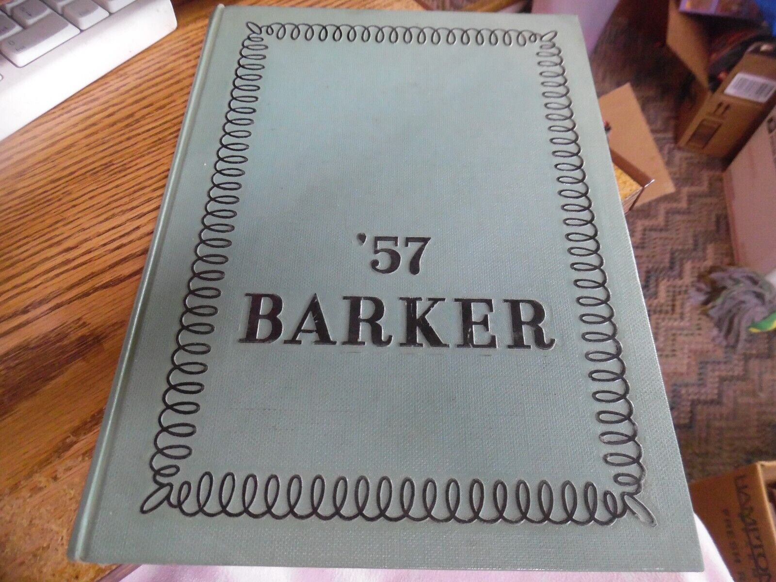 Barker 1957 Yearbook Bradford Senior high school -  Bradford, PA
