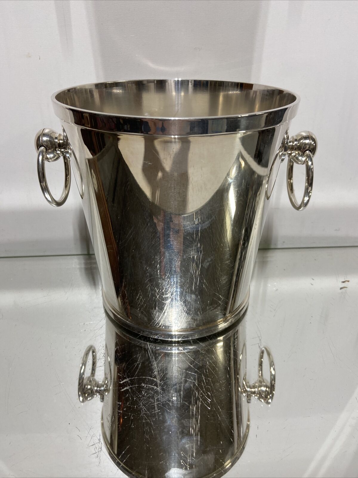 St. James Birks Silver plate Wine Champagne Ice Bucket w/Handles
