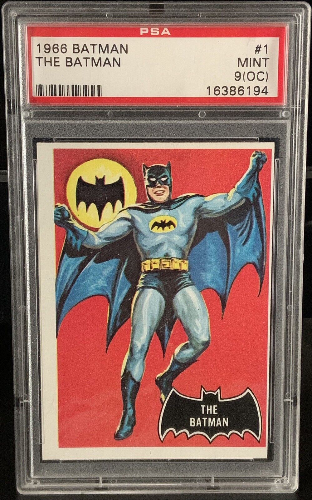 1966 THE BATMAN Batman #1 PSA 9 OC RARE HIGH GRADE