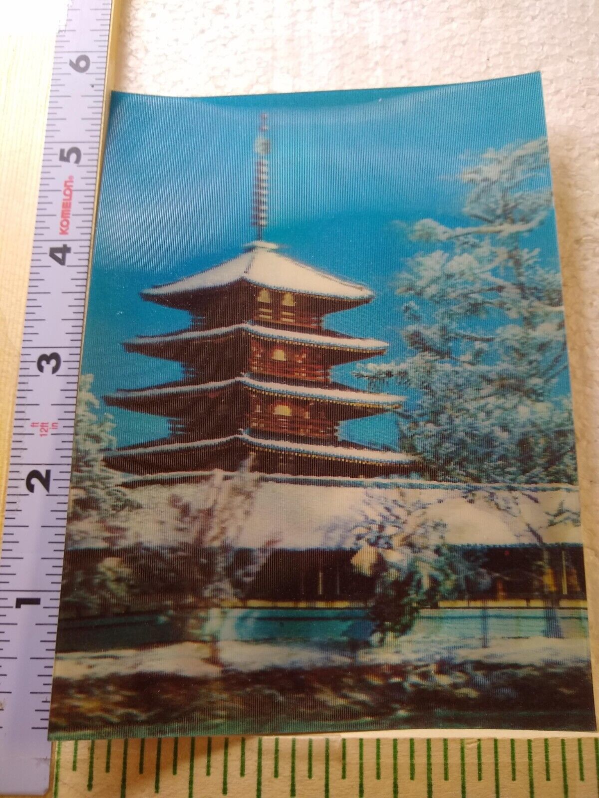 Postcard Pagoda Tower Japan