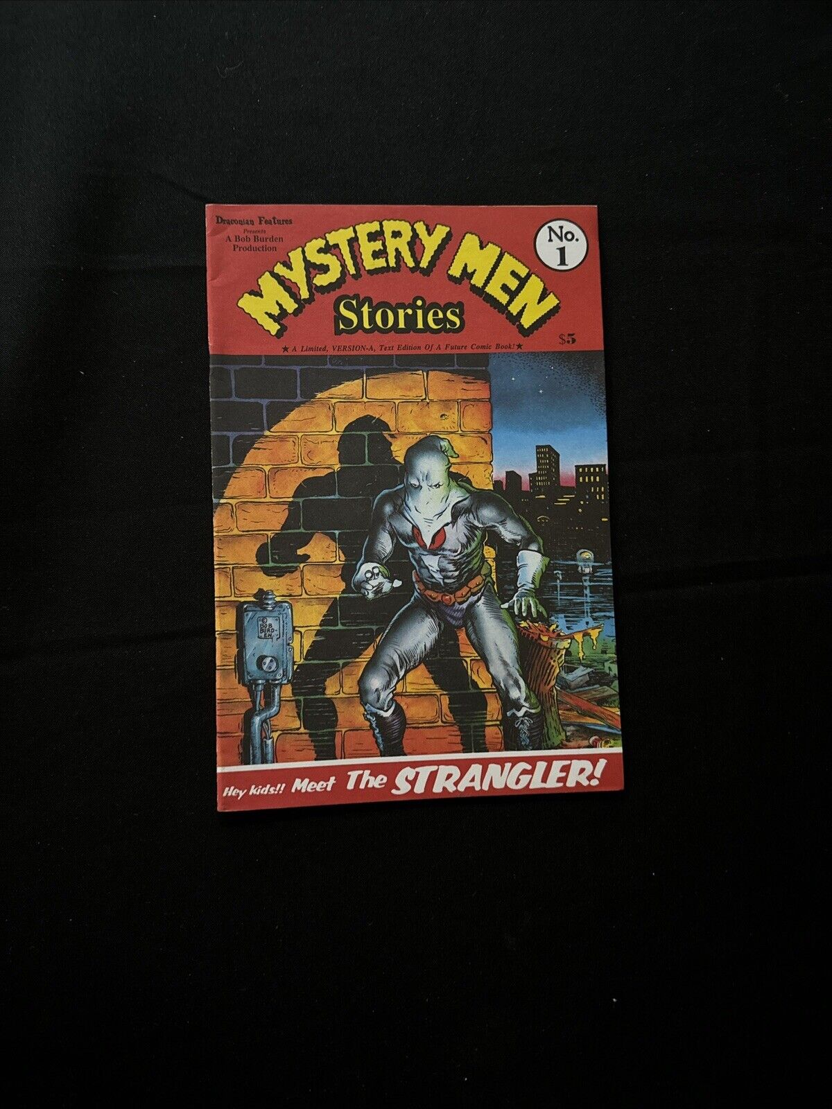 Mystery Men Stories  #1 (1996) Bob Burden Studios Limited Edition
