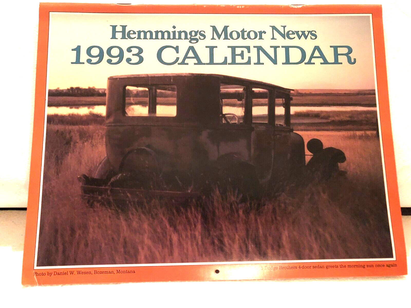 HEMMINGS MOTOR NEWS ABANDONED VEHICLES CALENDAR 1993