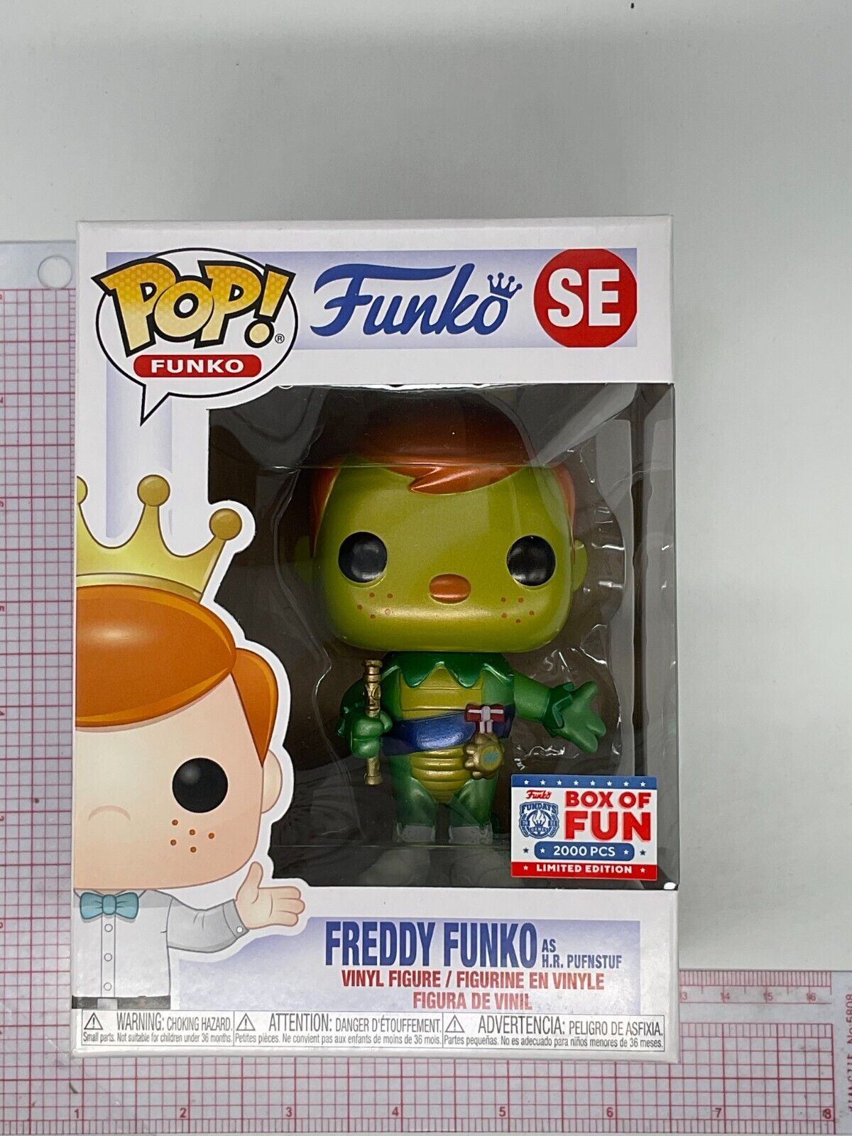 Funko POP Fundays Metallic Freddy Funko as H.R. Pufnstuf SE LE 2000 Excl E01