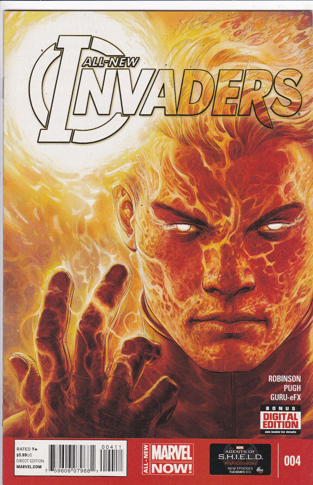All-New Invaders #4,  (2014-2015) Marvel Comics, High Grade