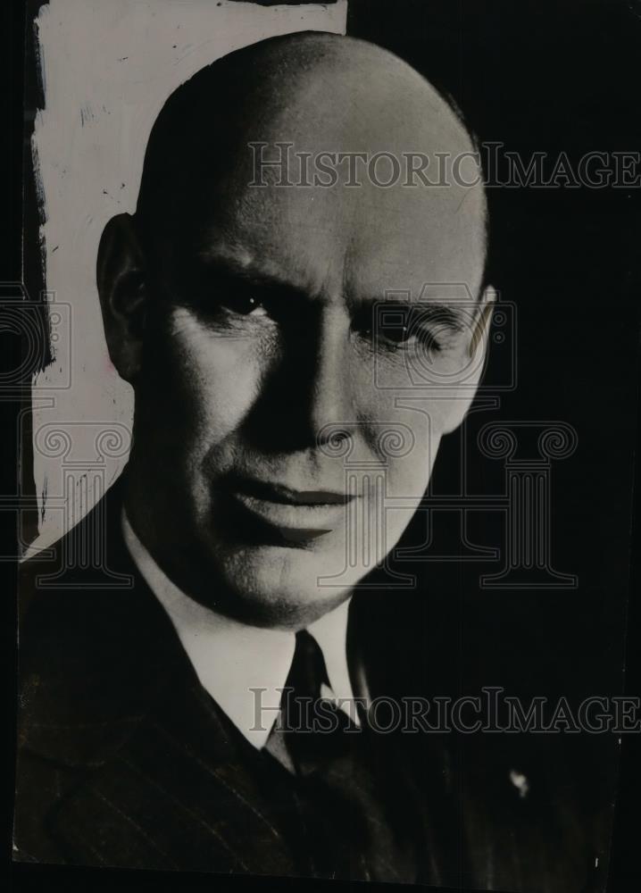 1944 Press Photo Senator Oliver Brewster of Maine - neo02647