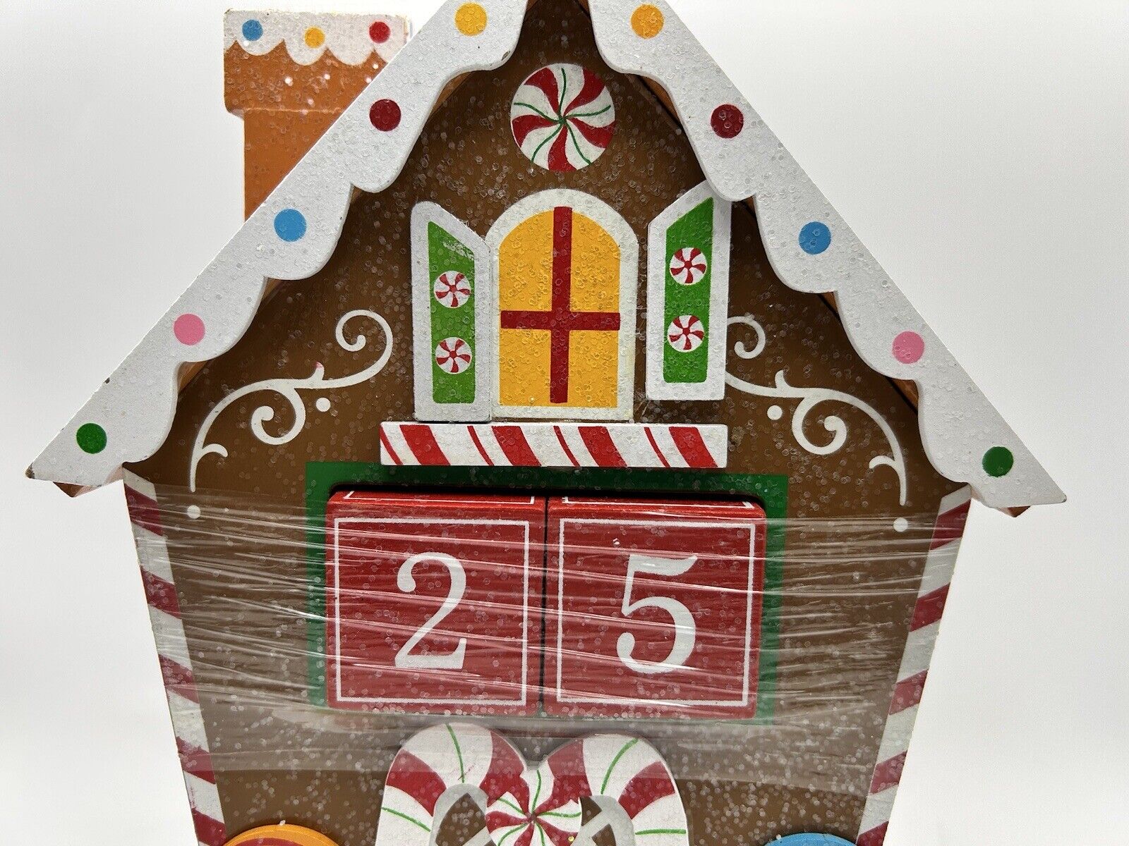 Gingerbread Advent Calendar House Count Down To Christmas NEW