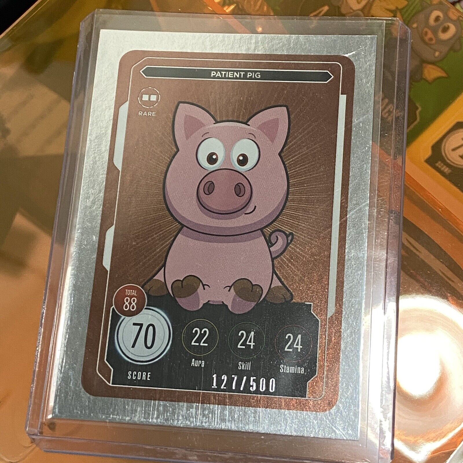 VeeFriends Series 2 Compete & Collect Trading Cards Patient Pig 127/500 RARE
