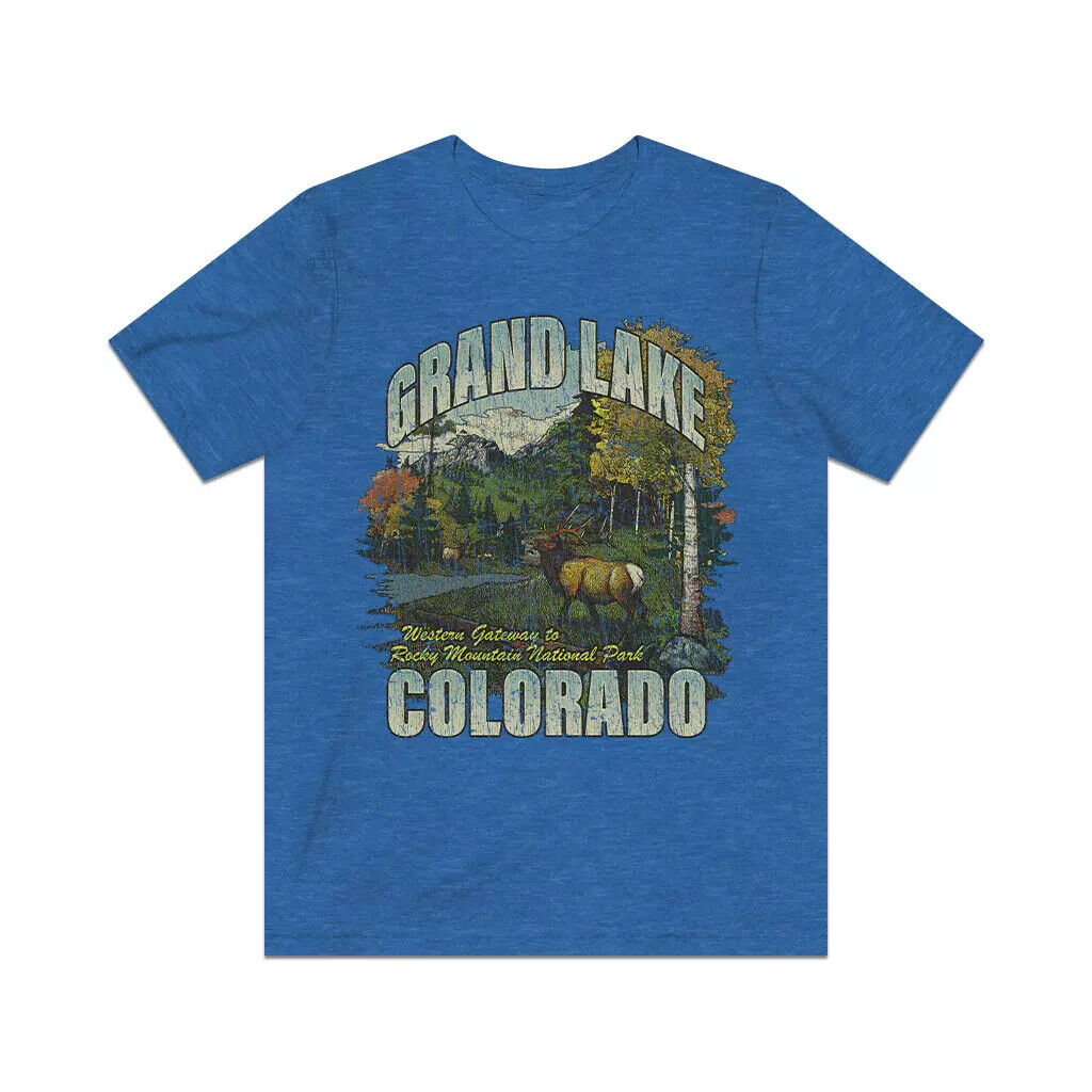 Grand Lake, Colorado 1881 Vintage Men\'s T-Shirt