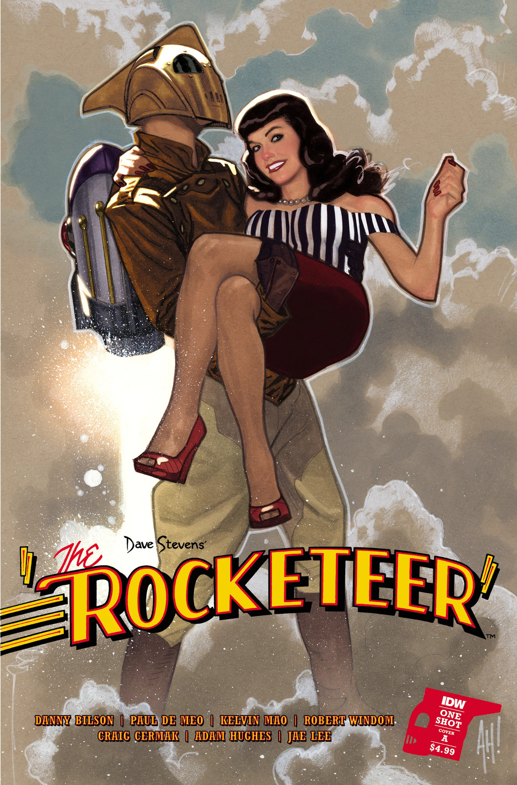The Rocketeer #1 A Adam Hughes GGA (05/31/2023) IDW