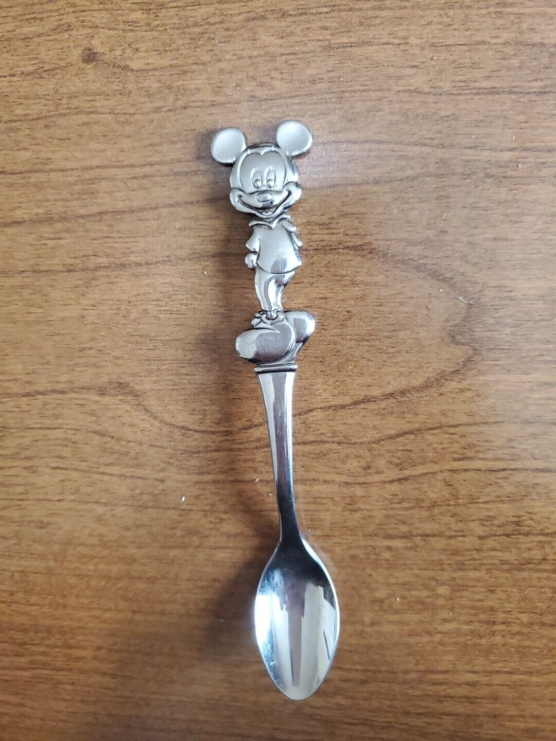 Vintage Disney Reed & Barton Mickey Mouse Stainless Steel Infant Baby Spoon 