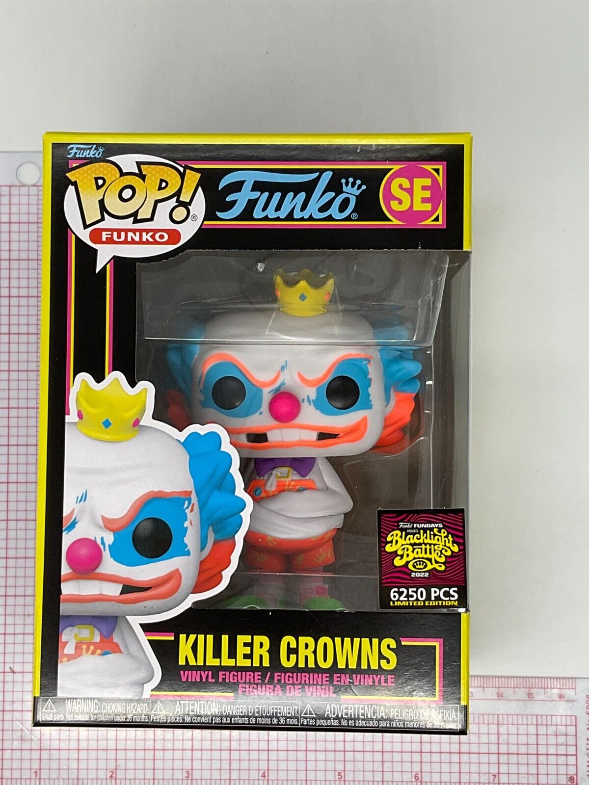 Funko Pop Killer Crowns Black Light - SE Limited 6250 Pcs Figure SEE PICS A03
