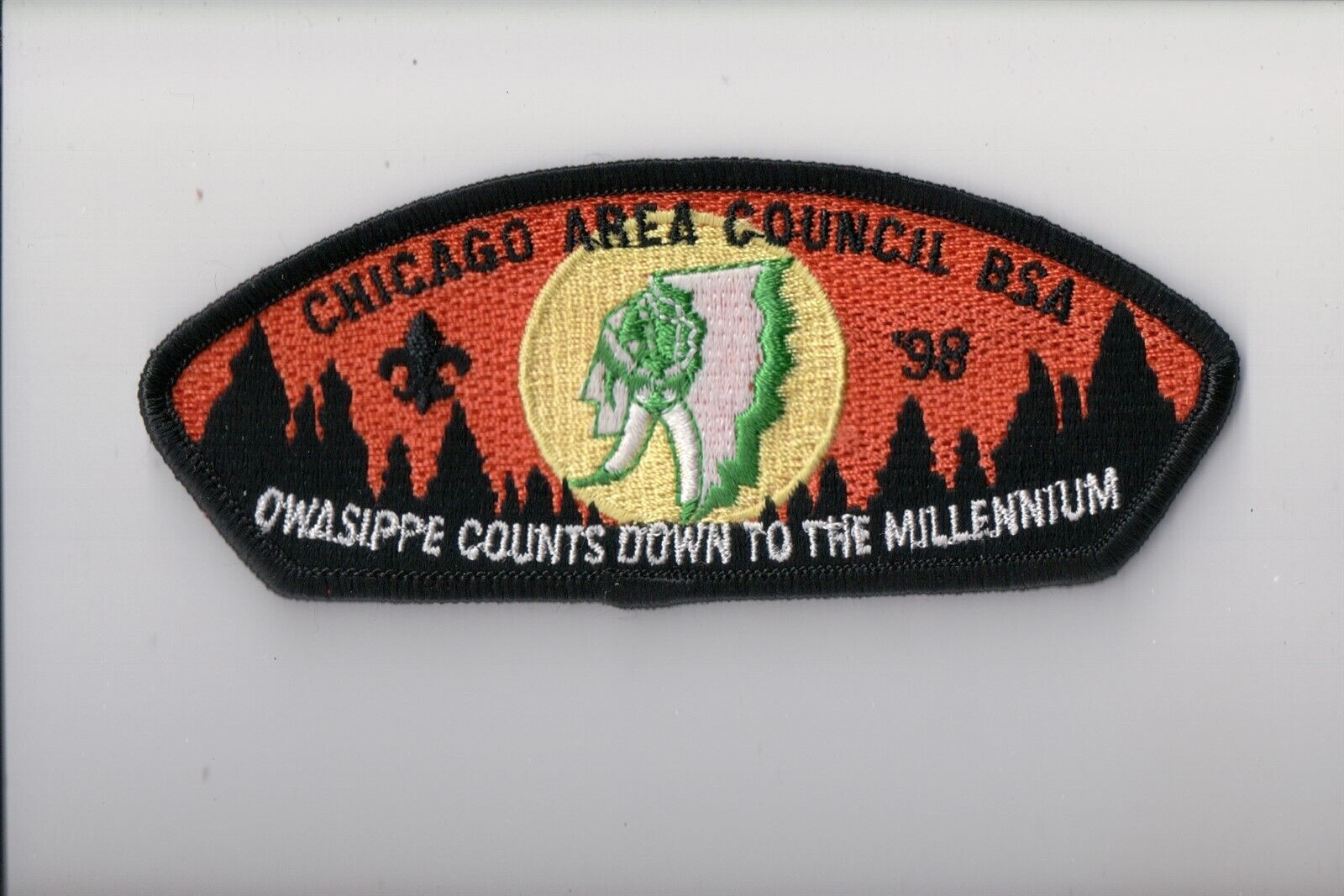 Chicago Area Council SA-24 1998 Owasippe Counts Down To The Millennium CSP