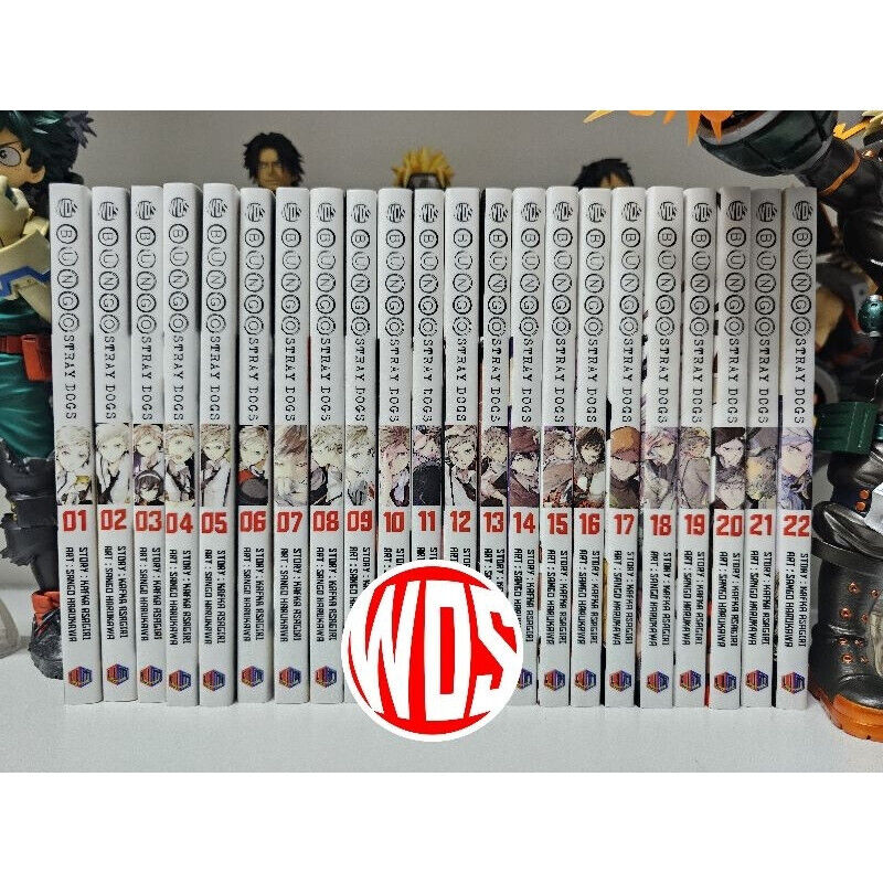 Bungo Stray Dogs Manga Comics Full Set (Vol.1-23) English Version + DHL Shipping