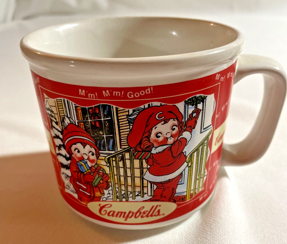 1998 Campbell\'s Soup Houston Harvest Christmas/Fall Soup/Coffee/Collector Mug