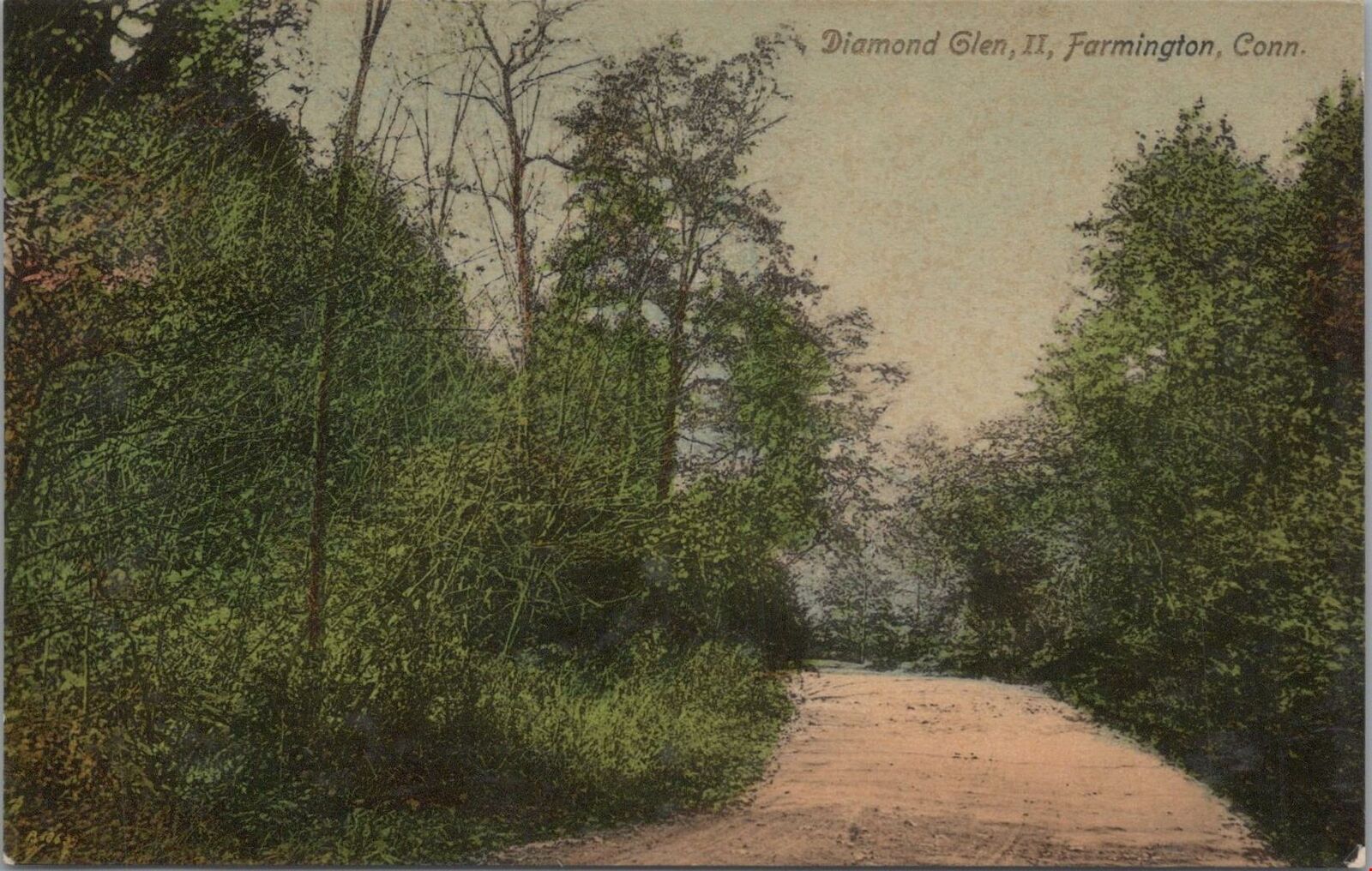 Postcard Diamond Glen II Farmington CT 