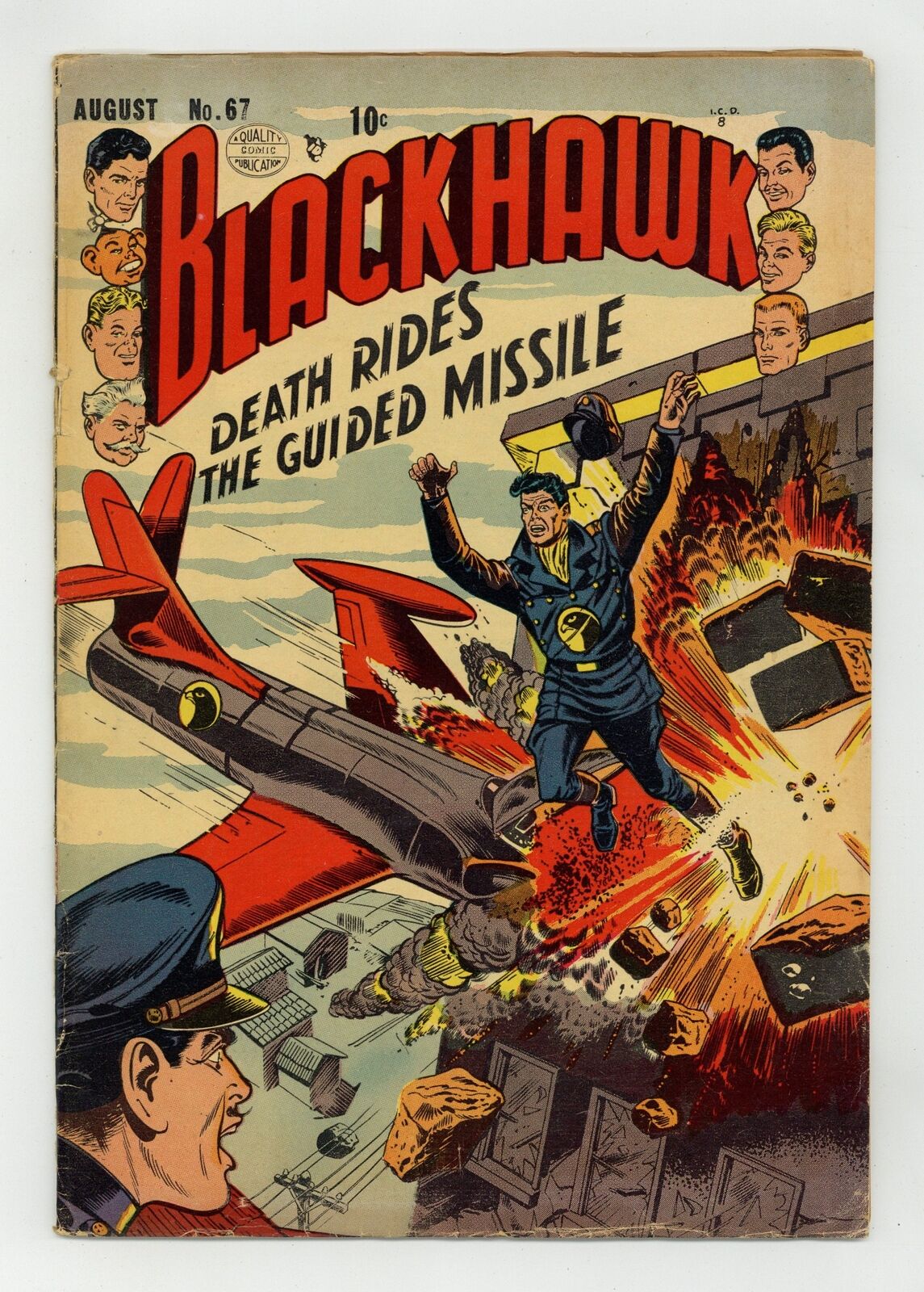 Blackhawk #67 VG 4.0 1953